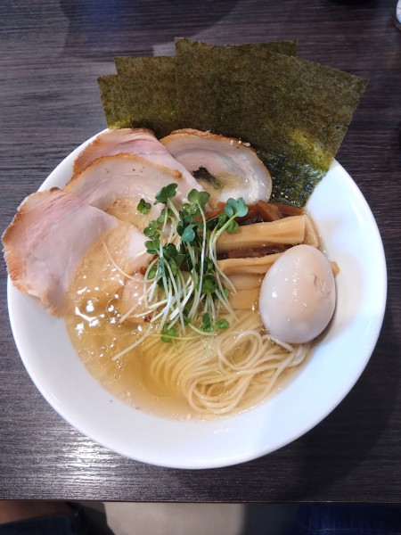 「特製しおそば」@中華蕎麦 瑞山（ZUIZAN）の写真