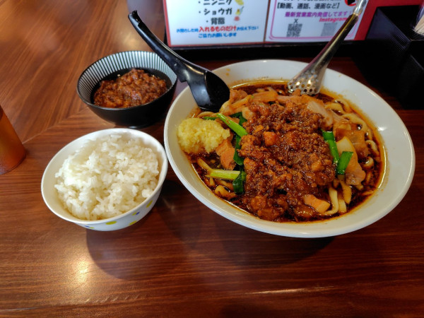 「すた満そば　半ライス　アブラマサオ　970+70+110」@元祖スタミナ満点らーめん すず鬼 熊谷うえちゃん店の写真