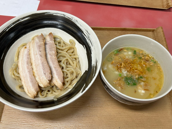 「チャーシューつけ麺・塩」@麺魂 輝時の写真