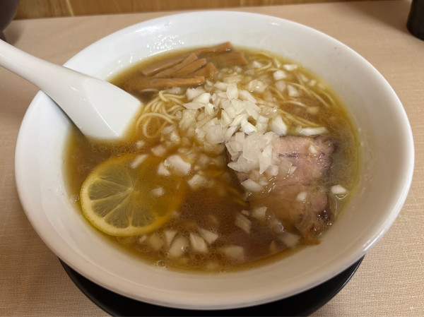 「煮干しそば」@寺カフェ 中華そば水加美の写真