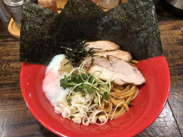 「魚介風特製油そば(980円)」@油そば専門店 油楽道 池袋店の写真