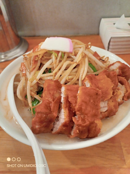 「排骨タンメン」@極濃湯麺 フタツメ 貝沢店の写真