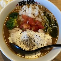 【限定】冷やしみそトマトチーズらーめん　１４００円