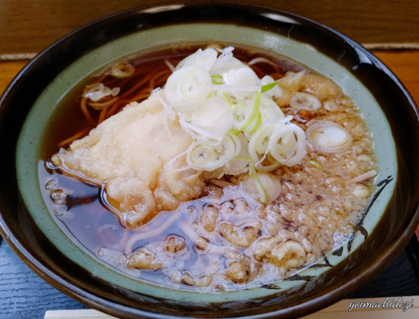 「大めぎす天そば」@直江津庵の写真