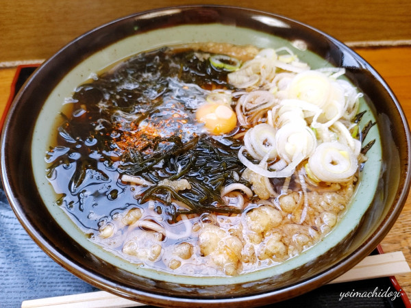 「もずくそば」@直江津庵の写真