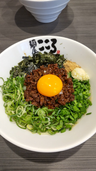 「台湾まぜそば　980円」@麺屋こころ 青葉店の写真