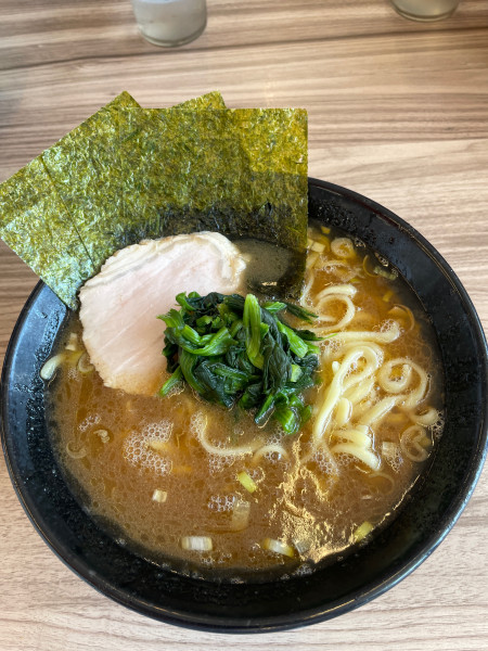 「ラーメン＋ライス」@七代目武道家の写真