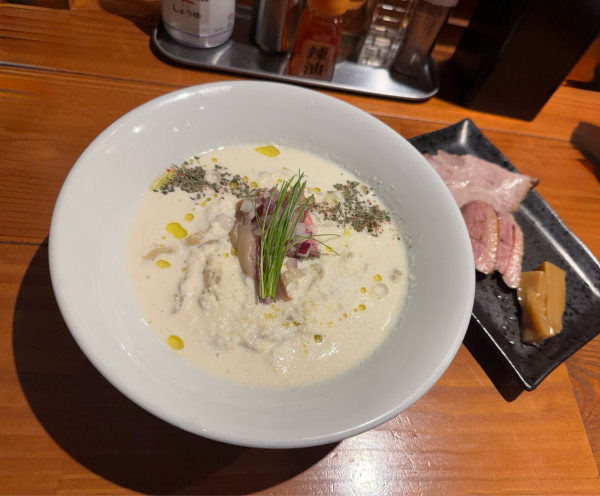 「【限定】冷たいトウモロコシのラーメン」@麺屋 真心の写真