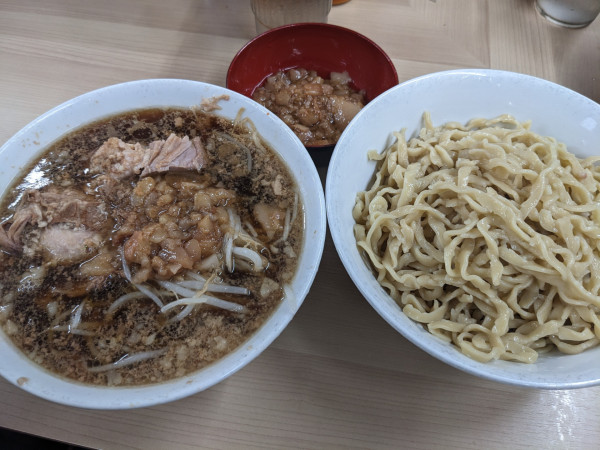 「つけ麺（250g）」@ラーメン荘 歴史を刻め 世田谷店の写真