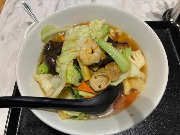 「海鮮刀削麺」@刀削麺酒坊 東京駅店の写真