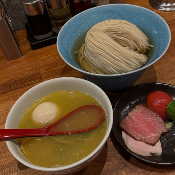 「はまぐり昆布水つけめん」@麺処 青野の写真