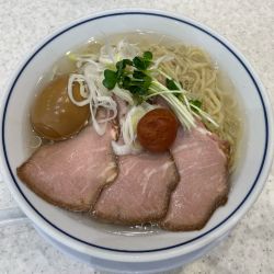 冷製しじみらーめん+味玉