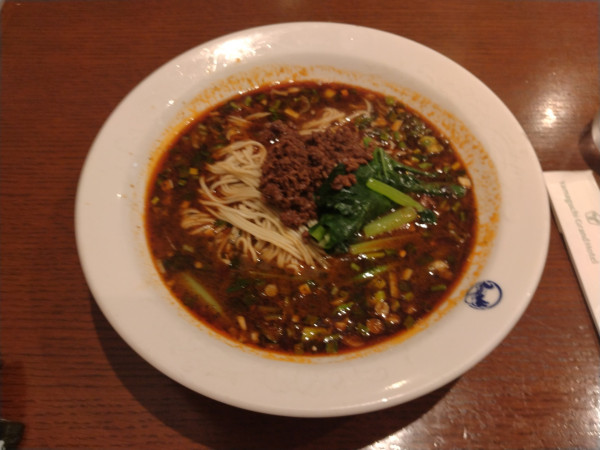 「黒胡麻担々麺¥1000-」@中国料理 随園の写真