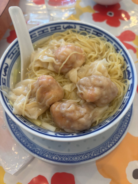 「香港海老雲呑麺」@南粤美食の写真