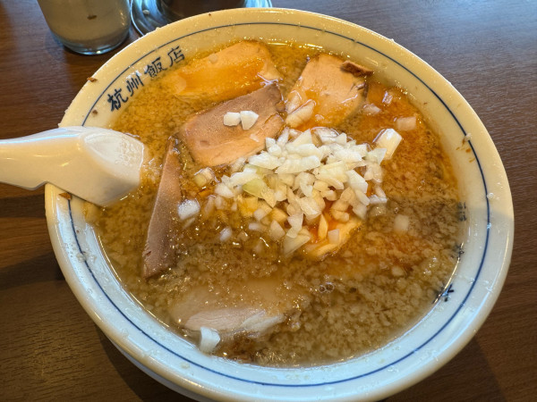 「チャーシューメン　1100」@杭州飯店の写真