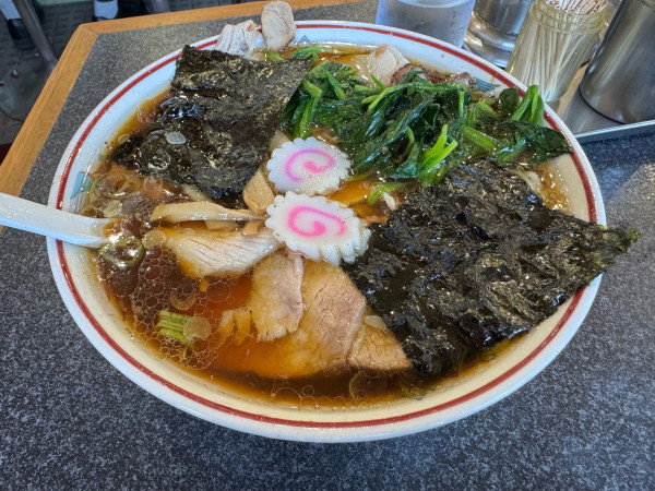 「青島チャーシューラーメン大盛　1050」@青島食堂 曲新町店の写真