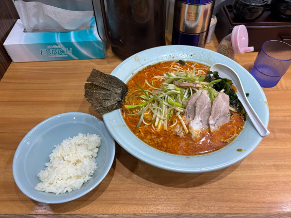 「スーラータンメン（790➕200）中盛（100）ネギ（200）小」@ラーメン関口の写真