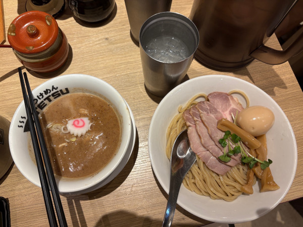 「特製つけ麺　1390円」@つけめん TETSU 武蔵小杉店の写真