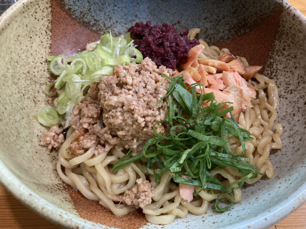 「限定紅鮭のマゼソバ」@ラーメン大木戸の写真