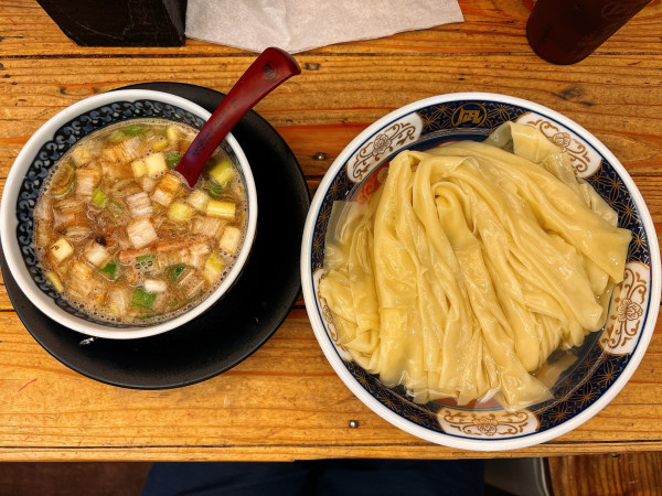 「すごいつけもめん:1,850円」@すごい煮干ラーメン凪 新宿ゴールデン街店 本館の写真