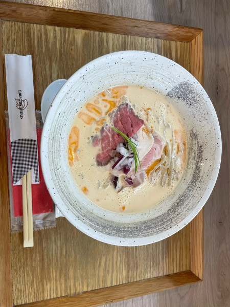 「冷やし濃厚えびそば」@えびそば 緋彩の写真