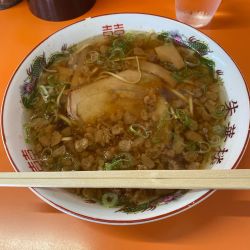 中華そばカタメアブラオオメ