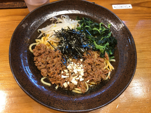 「汁無し担々麺肉増し（1,200円）」@油そば商店 油坊主の写真