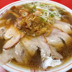 生姜中華蕎麦（1050円）