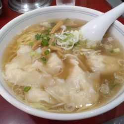 海老ワンタン麺半炒飯セット1450円