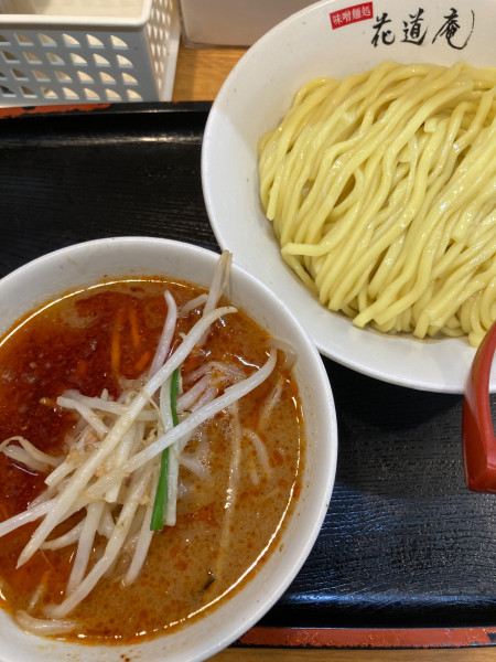 「辛味噌つけ麺」@味噌麺処 花道庵の写真