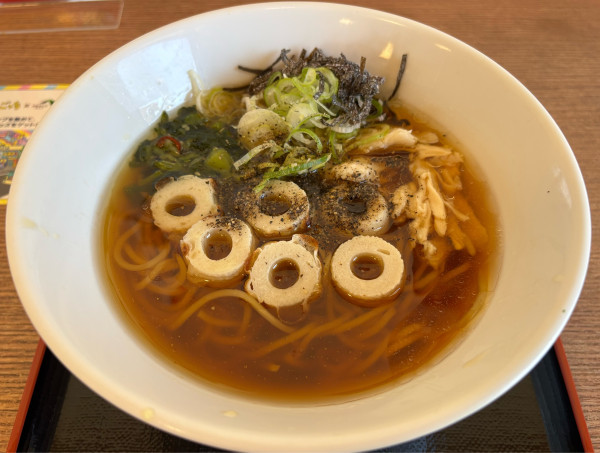 「松代醤油ラーメン」@上信越道 松代PA下り線 フードコートの写真