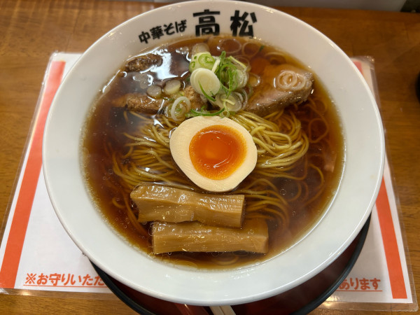 「中華そば」@中華そば・つけそば 高松の写真