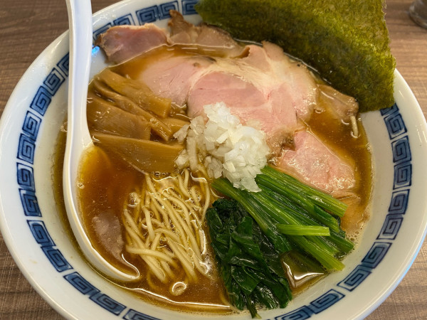 「魚介中華そば」@東大和ラーメン大冬樹Season2の写真