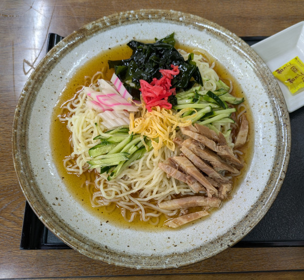 「冷やし中華：850円」@甲州屋の写真