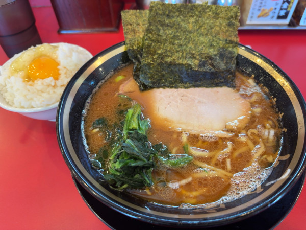 「朝ラーメン」@大輝家直系家系ラーメン 大金家 亀有店の写真