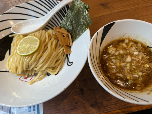 「つけ麺(中盛)」@つけ麺 一頂 秋葉原店の写真