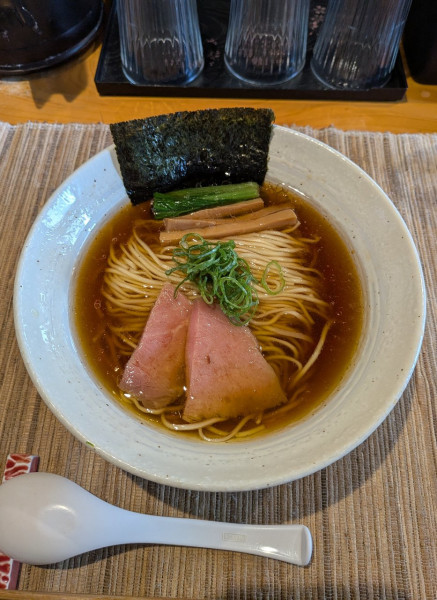 「醤油らぁ麺」@麺屋 さくら井の写真