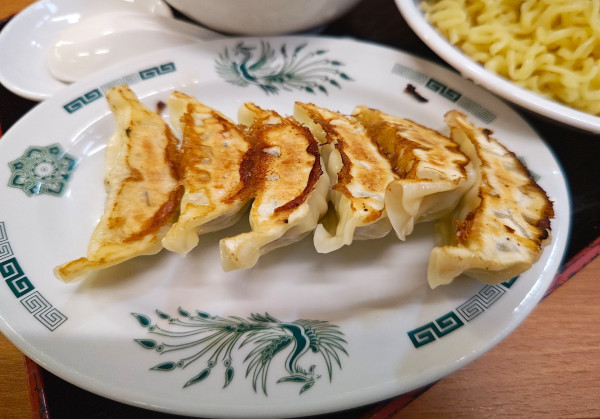 「セットの餃子６個」@日高屋 北朝霞店の写真