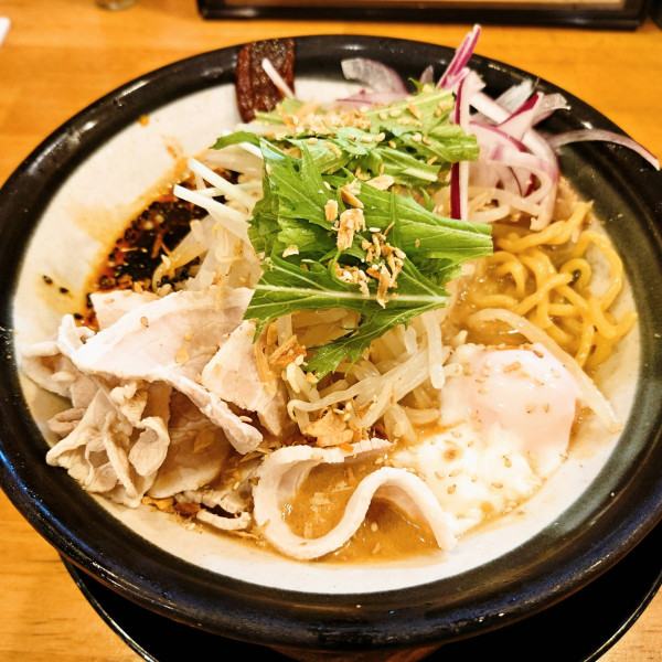 「冷やし豆乳味噌󠄀担々麺」@味噌ラーメン専門店 日月堂  南流山店の写真