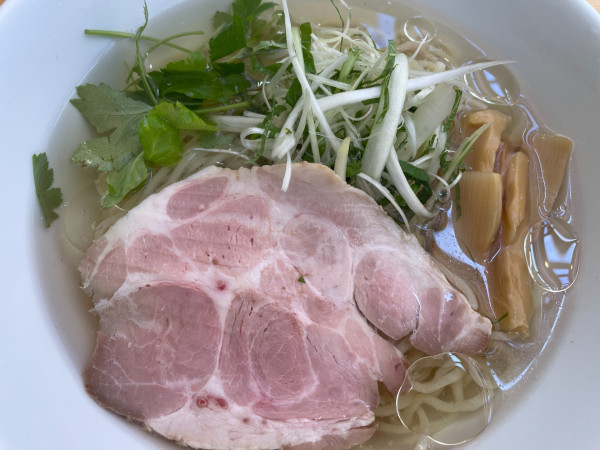 「会津山塩冷やしラーメン：1050円」@麺処 零番の写真