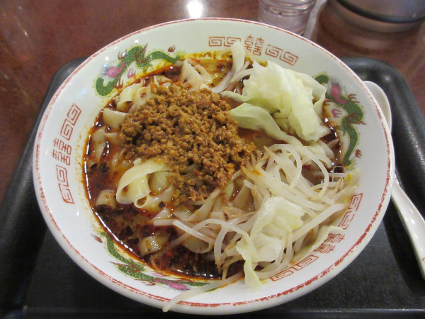 「麻辣刀削麺（８９０円）」@XI’AN 刀削麺 筑波大学店の写真