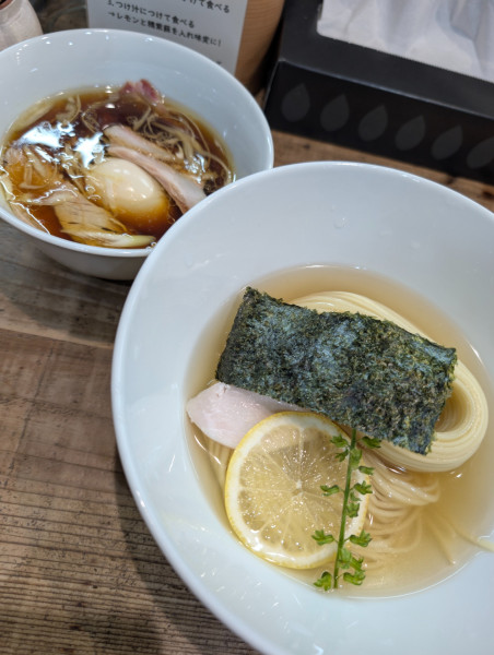 「味玉 昆布水つけ麺 醤油」@3931WORKS.の写真