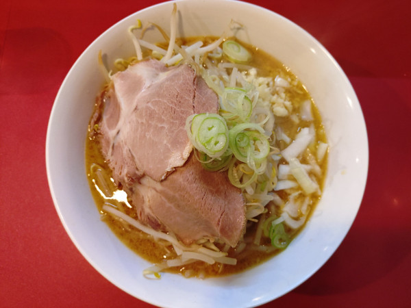 「味噌二郎＋麺増し」@麺屋しのはら 三日月食堂の写真