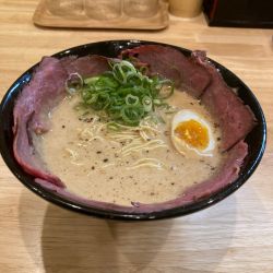 和牛白湯らーめん（１０００円）