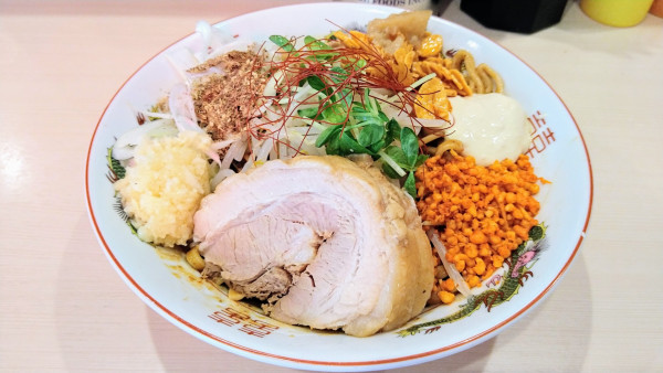 「【限定】冷やし麻辣麺(全マシ)」@鷹の目 蒲田店の写真