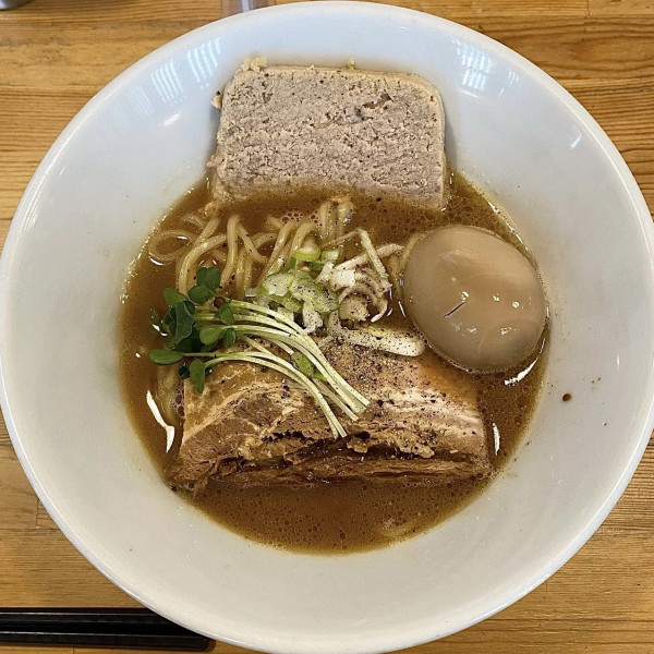 「醤油鶏そば」@馬鹿坊の写真