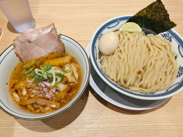 「昆布水つけ麺」@中華そば 千乃鶏 志木店の写真