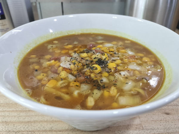 「カレーラーメン」@古町めんの坊の写真