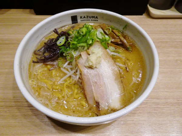 「味噌ラーメン」@札幌麺屋一馬 すすきの本店の写真