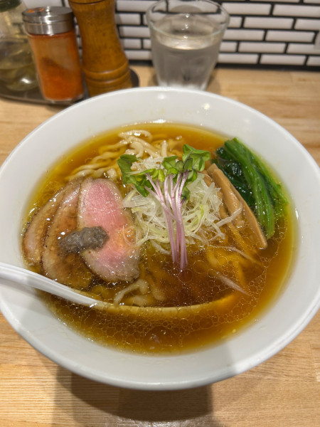 「手揉み中華そば　1100円」@中華ソバ ビリケンの写真